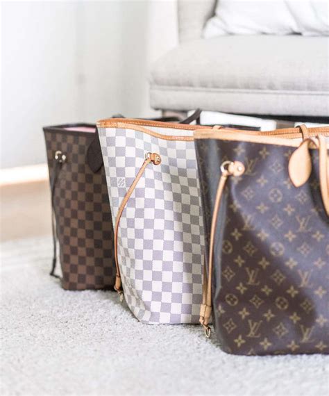 louis vuitton neverfull ebene vs monogram|louis vuitton neverfull prices.